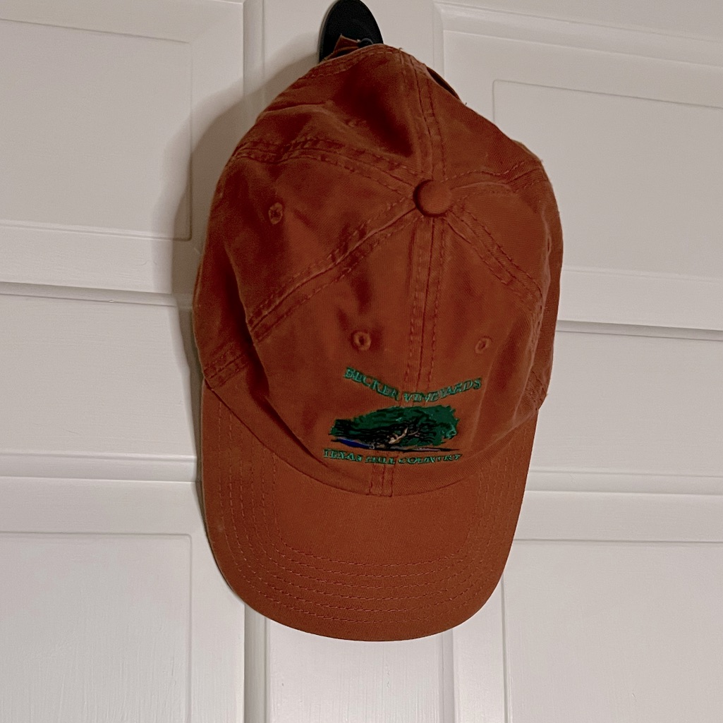 Becker Vineyards Texas Hill Country Orange Baseball Hat
